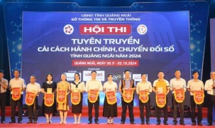 Sôi nổi Hội thi tuyên truyền cải cách hành chính, chuyển đổi số tỉnh Quảng Ngãi năm 2024