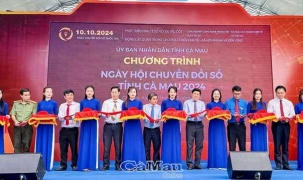 Sôi nổi Ngày hội Chuyển đổi số tỉnh Cà Mau