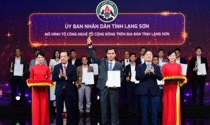 Lạng Sơn được vinh danh tại Giải thưởng Chuyển đổi số Việt Nam 2024