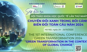 Sắp diễn ra Hội thảo khoa học quốc tế Chuyển đổi xanh trong bối cảnh biến đổi toàn cầu năm 2024