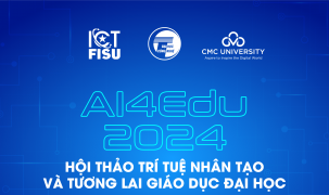 Sắp diễn ra Hội thảo AI4Edu 2024: “Trí tuệ nhân tạo và tương lai giáo dục đại học”