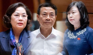 Quốc hội bắt đầu chất vấn 3 Bộ trưởng, trưởng ngành: Ngân hàng, Y tế, Thông tin và Truyền thông