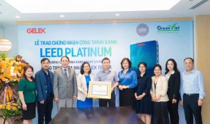 GELEX Tower đạt chứng nhận công trình xanh LEED Platinum