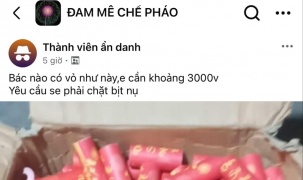 Hậu quả khôn lường từ việc dạy làm pháo nổ online