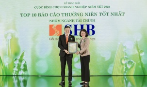 SHB lần thứ 4 được vinh danh trong TOP 10 doanh nghiệp có Báo cáo thường niên tốt nhất ngành Tài chính