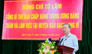 Tổng Bí thư Tô Lâm: Định hình 3 trụ cột cho nền kinh tế biển Bạch Long Vĩ