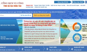 Bà Rịa - Vũng Tàu chính thức vận hành app dịch vụ công
