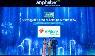 VPBankS khẳng định vị thế số 1 nơi làm việc tốt nhất Việt Nam ngành Dịch vụ tài chính khối Doanh nghiệp vừa