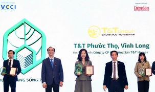 Dự án Khu dân cư Phước Thọ của T&T Group được vinh danh Dự án đáng sống 2024