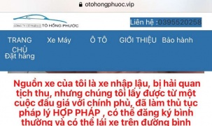 Sập bẫy lừa đảo vì ham ô tô cũ giá rẻ