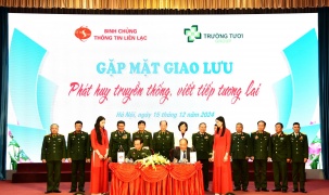 Chương trình gặp mặt giao lưu giữa Binh chủng Thông tin liên lạc và Tập đoàn Trường Tươi - Bình Phước