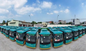 150 xe buýt điện kết nối Metro số 1 sẵn sàng chở khách