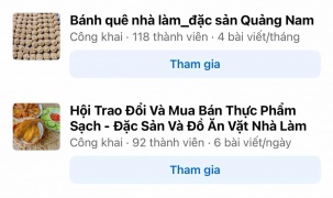 Thực phẩm nhà làm rao bán tràn lan dịp cận Tết