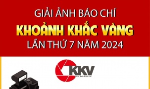 Giải ảnh báo chí Khoảnh Khắc Vàng lần thứ 7 năm 2024