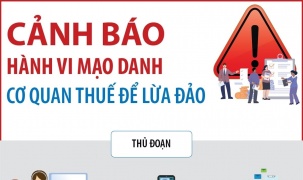 Cảnh báo hành vi mạo danh cơ quan Thuế để lừa đảo