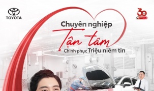 Toyota Việt Nam đạt cột mốc 20 triệu lượt xe sử dụng dịch vụ sau bán hàng chính hãng cùng chiến dịch “Triệu niềm tin”