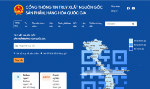 Người tiêu dùng dễ dàng kiểm tra nguồn gốc sản phẩm thông qua Cổng thông tin TXNG quốc gia