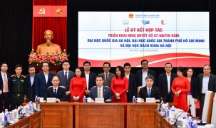 3 đại học ký kết hợp tác triển khai Nghị quyết 57 của Bộ Chính trị