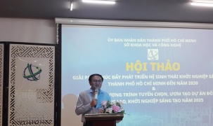 TP.HCM tuyển chọn, ươm tạo dự án đổi mới sáng tạo, khởi nghiệp sáng tạo năm 2025