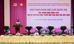 Hội thảo khoa học cấp quốc gia: Đại thắng mùa Xuân 1975 với kỷ nguyên phát triển mới của dân tộc Việt Nam