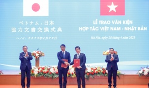 Việt Nam, Nhật Bản trao nhiều văn kiện hợp tác quan trọng