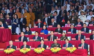 Toàn cảnh Lễ diễu binh kỷ niệm 50 năm ngày Giải phóng miền Nam, thống nhất đất nước