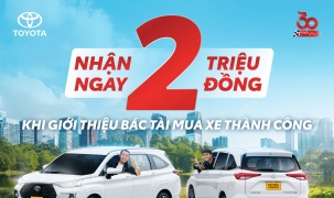 Toyota Việt Nam cùng hệ thống Đại lý triển khai chương trình khuyến mại tháng 05/2025