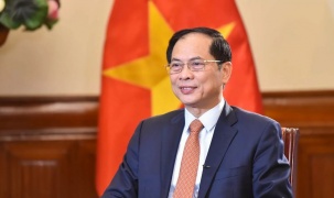 Phó Thủ tướng, Bộ trưởng Ngoại giao Bùi Thanh Sơn trả lời phỏng vấn báo chí Nga nhân chuyến công tác của Tổng Bí thư Tô Lâm
