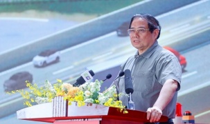 Thủ tướng dự lễ khởi công tuyến cao tốc huyết mạch qua Thái Bình, Nam Định