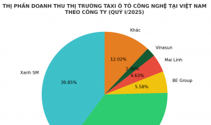 Thị phần taxi công nghệ, không còn là chuyện “ai có nhiều xe hơn”