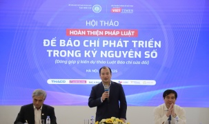 Hoàn thiện pháp luật về báo chí trong kỷ nguyên số: Tạo không gian, hành lang pháp lý để báo chí phát triển
