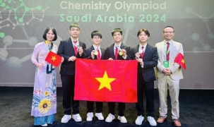 Đội tuyển học sinh giỏi quốc tế của Việt Nam đem về 54 Huy chương Vàng