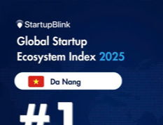 Đà Nẵng tăng 130 bậc, vươn lên vị trí thứ 766 về “Chỉ số hệ sinh thái khởi nghiệp toàn cầu năm 2025”
