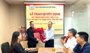 Bổ nhiệm Nhà báo Đinh Văn Tịnh giữ chức vụ Phó Tổng Biên tập Tạp chí điện tử Nhịp sống thị trường