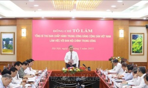 Tổng Bí thư Tô Lâm: Công tác nội chính phải hướng mục tiêu giữ vững ổn định để phát triển đất nước