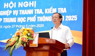 Siết chặt thanh tra, kiểm tra kỳ thi tốt nghiệp THPT 2025