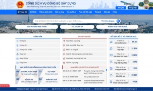 Bộ Xây dựng: 100% TTHC liên quan đến doanh nghiệp được thực hiện trực tuyến, thông suốt