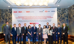 Công bố hoàn tất giao dịch tài chính quốc tế được bảo lãnh bởi SACE trị giá 79 triệu USD giữa Tập đoàn GELEX và đơn vị thành viên cùng tổ hợp hai ngân hàng HSBC và LBBW