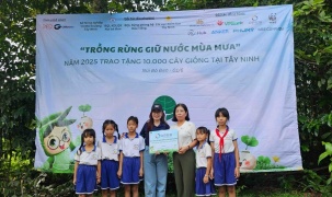 Hưởng ứng ngày môi trường thế giới, OPES trao tặng gần 1.300 cây giống tại tỉnh Tây Ninh