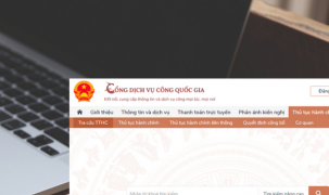 Cổng Dịch vụ công Quốc gia là “một cửa duy nhất” kết nối trực tuyến TTHC