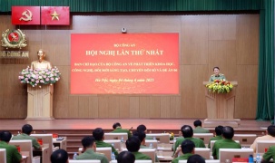 Hội nghị lần thứ nhất Ban Chỉ đạo của Bộ Công an về phát triển khoa học, công nghệ, đổi mới sáng tạo, chuyển đổi số và Đề án 06