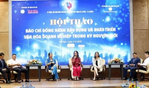 Báo chí đồng hành, kiến tạo phát triển văn hóa doanh nghiệp