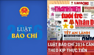 Sửa đổi Luật Báo chí nhằm theo kịp thực tiễn
