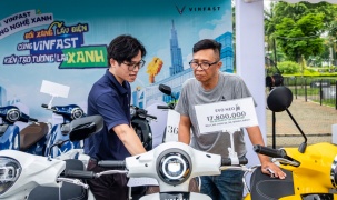 Dễ dàng “đổi xăng lấy điện” với mức giá cực ưu đãi, nhiều người chốt liền tay xe máy VinFast