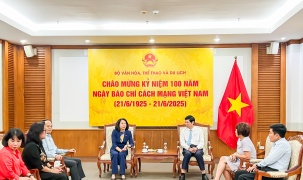 TP. Hà Nội chúc mừng Bộ VHTTDL nhân kỷ niệm 100 năm Ngày Báo chí Cách mạng Việt Nam
