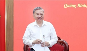 Tổng Bí thư Tô Lâm làm việc với Ban Thường vụ Tỉnh ủy Quảng Bình và Quảng Trị