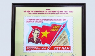 Ký ức trăm năm nghề báo qua hình ảnh con tem đặc biệt