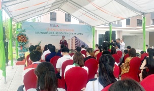 Lễ bàn giao căn hộ tòa T3, T4 Dự án NOXH Golden City An Giang