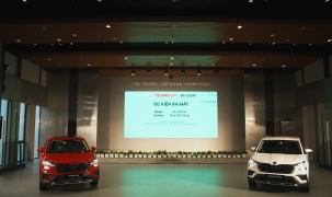 Skoda Việt Nam chính thức ra mắt mẫu xe Skoda Kushaq