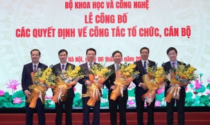 Phân công nhiệm vụ ban lãnh đạo Bộ Khoa học và Công nghệ
